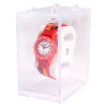 Montre Enfant QBos bracelet silicone rouge motifs musique