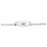 Montre bracelet métal argenté ovale Excellanc Femme