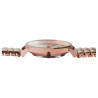 Montre Femme Excellanc bracelet acier inoxydable doré rose bracelet extensible