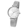 Montre bracelet acier inoxydable argenté maille milanaise 34 mm Femme Just Watch