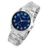 Montre bracelet acier inoxydable argenté Homme Q&Q