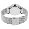 Montre Femme bracelet acier inoxydable argenté maille milanaise 36 mm Just Watch