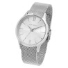 Montre Femme bracelet acier inoxydable argenté maille milanaise 36 mm Just Watch