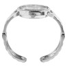 Montre Femme bracelet métal argenté montre jonc 34 mm Excellanc