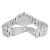 Montre Homme Classix bracelet métal argenté cadran blanc