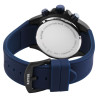 Montre Raptor bracelet silicone bleu supple Homme