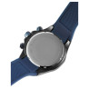 Montre Raptor bracelet silicone bleu supple Homme