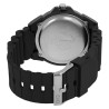 Montre Homme Q&Q sport noir cadran chiffres verts