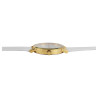 Montre Akzent Femme bracelet cuir synthétique blanc