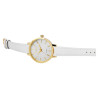 Montre Akzent Femme bracelet cuir synthétique blanc