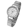 Montre Femme Excellanc bracelet acier inoxydable argenté bracelet extensible 35 mm