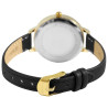 Montre Femme Just Watch bracelet cuir véritable noir JW10179-003