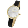 Montre Femme Just Watch bracelet cuir véritable noir JW10179-003