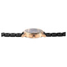 Montre Femme Raptor bracelet acier inoxydable noir dalida