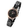 Montre Femme Raptor bracelet acier inoxydable noir dalida