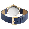 Montre Femme Flair bracelet cuir véritable bleu cadran bleu
