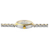 Montre Femme Akzent bracelet métal argenté cadran blanc