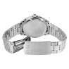 Montre Femme Q&Q bracelet acier inoxydable argenté cadran bleu 36 mm