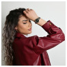 Montre bracelet métal argenté Femme Excellanc