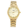 Montre Homme bracelet acier inoxydable doré Q&Q