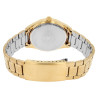Montre Homme bracelet acier inoxydable doré Q&Q