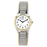 Montre bracelet acier inoxydable bracelet extensible Q&Q Femme
