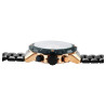 Montre Raptor bracelet acier inoxydable noir kifah 47 mm Homme