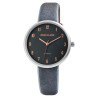 Montre Femme Excellanc bracelet cuir synthétique gris