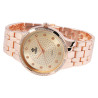 Montre Homme bracelet métal doré rose 45 mm KingStar