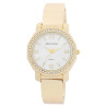 Montre Femme Excellanc bracelet métal doré montre jonc 33 mm