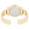 Montre Femme Excellanc bracelet métal doré montre jonc 33 mm