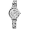 Montre Femme Raptor bracelet acier inoxydable argenté cadran argenté 36 mm