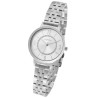 Montre Femme Raptor bracelet acier inoxydable argenté cadran argenté 36 mm