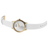 Montre Femme bracelet cuir véritable blanc loucia Raptor