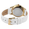 Montre Femme bracelet cuir véritable blanc loucia Raptor