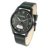 Montre bracelet cuir véritable vert falkor Homme Raptor