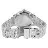 Montre Homme Akzent bracelet métal argenté cadran argenté