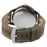 Montre Homme bracelet cuir véritable vert luan Raptor