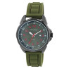 Montre bracelet silicone vert aaron Homme Just Watch