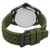 Montre bracelet silicone vert aaron Homme Just Watch