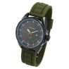 Montre bracelet silicone vert aaron Homme Just Watch