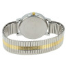 Montre Homme bracelet acier inoxydable finition bicolore Excellanc