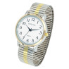 Montre Homme bracelet acier inoxydable finition bicolore Excellanc