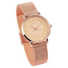 Montre Femme Just Watch bracelet acier inoxydable doré rose cadran doré rose