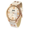Montre Mixte QBos bracelet cuir synthétique 46 mm