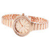 Montre Femme Excellanc bracelet métal doré rose cadran doré rose 34 mm