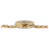 Montre Homme Alain Miller bracelet acier inoxydable doré cadran doré