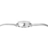 Montre Femme Bahnhof bracelet acier inoxydable argenté dateur