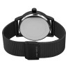 Montre bracelet acier inoxydable noir marquis Homme Just Watch