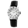 Montre Homme 4You bracelet cuir synthétique noir cadran blanc